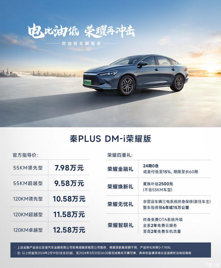 每日热点：秦PLUS/驱逐舰05荣耀版售7.98万起、高合传闻停产6个月